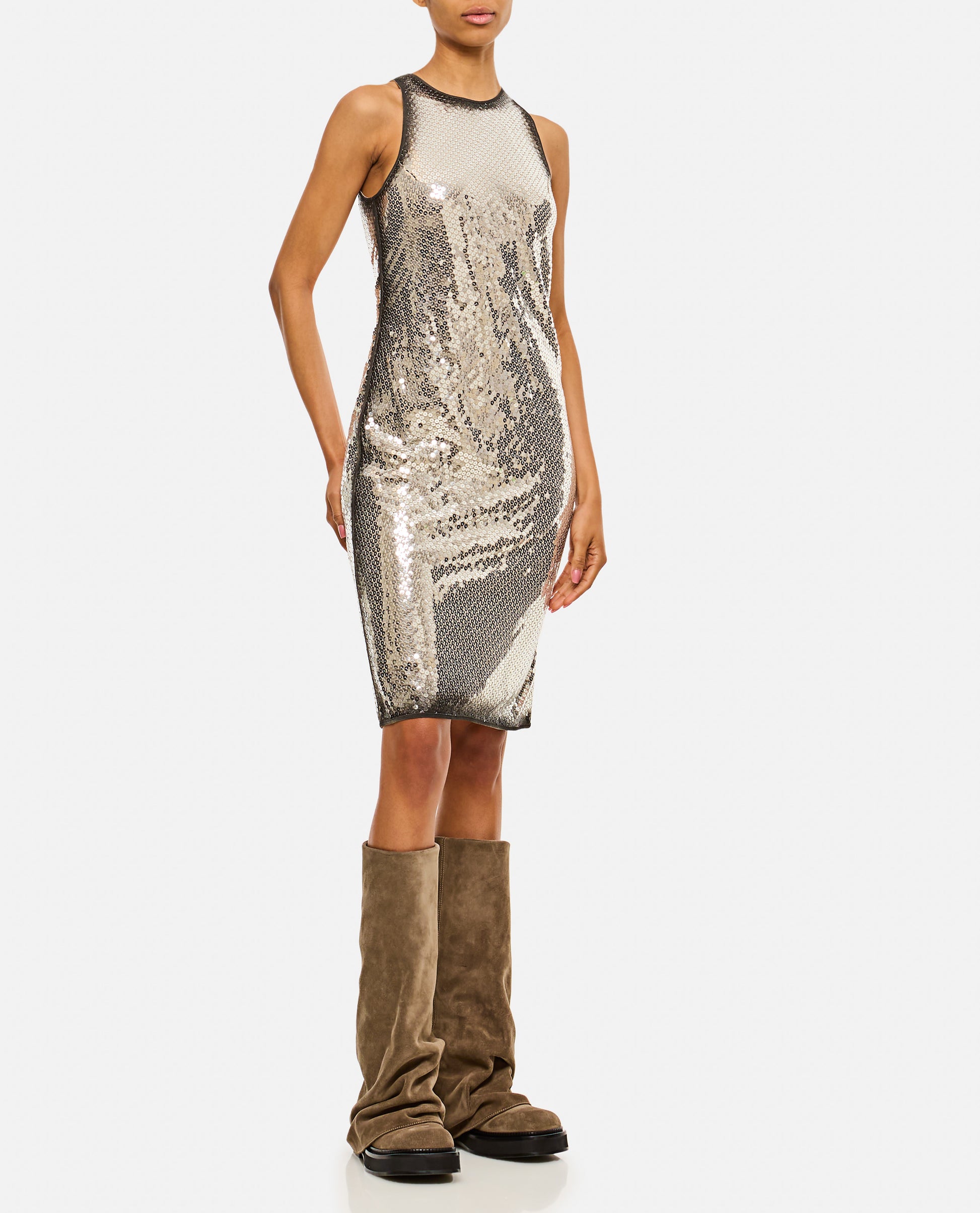 The Attico Women Sequins Mini Dress THE ATTICO