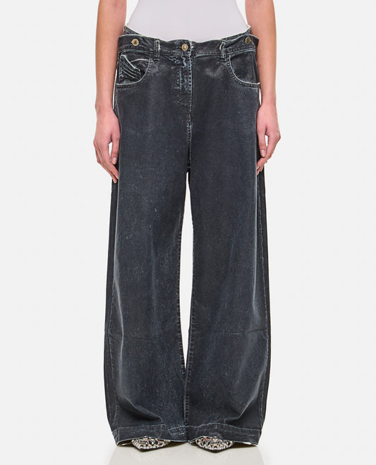 The Attico Women Mat Coated Canvas Long Pant THE ATTICO