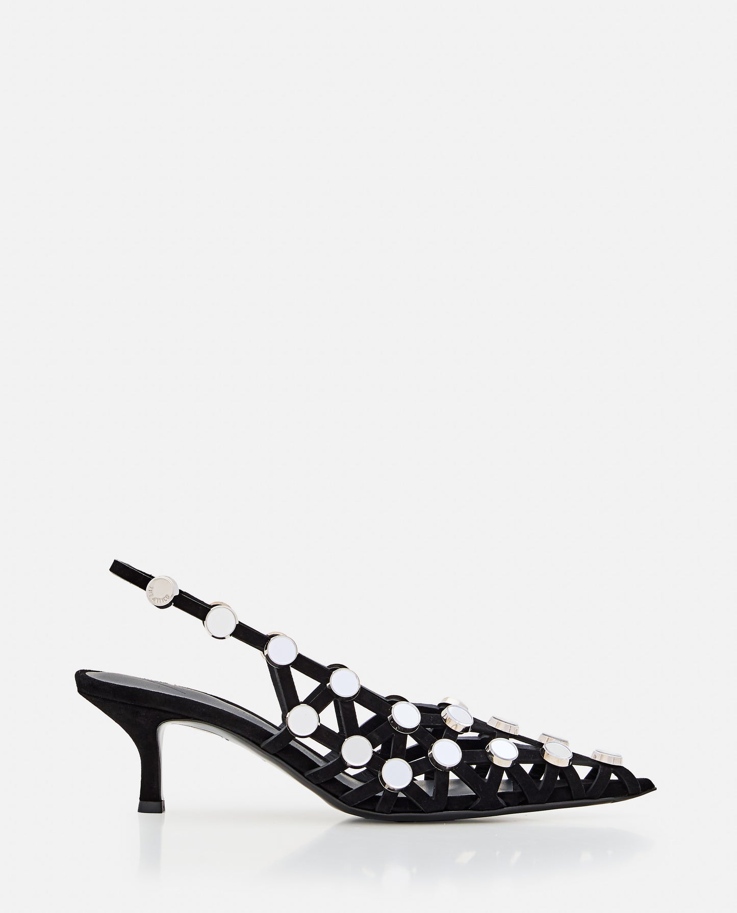The Attico Women Grid Slingback 50 Mm THE ATTICO