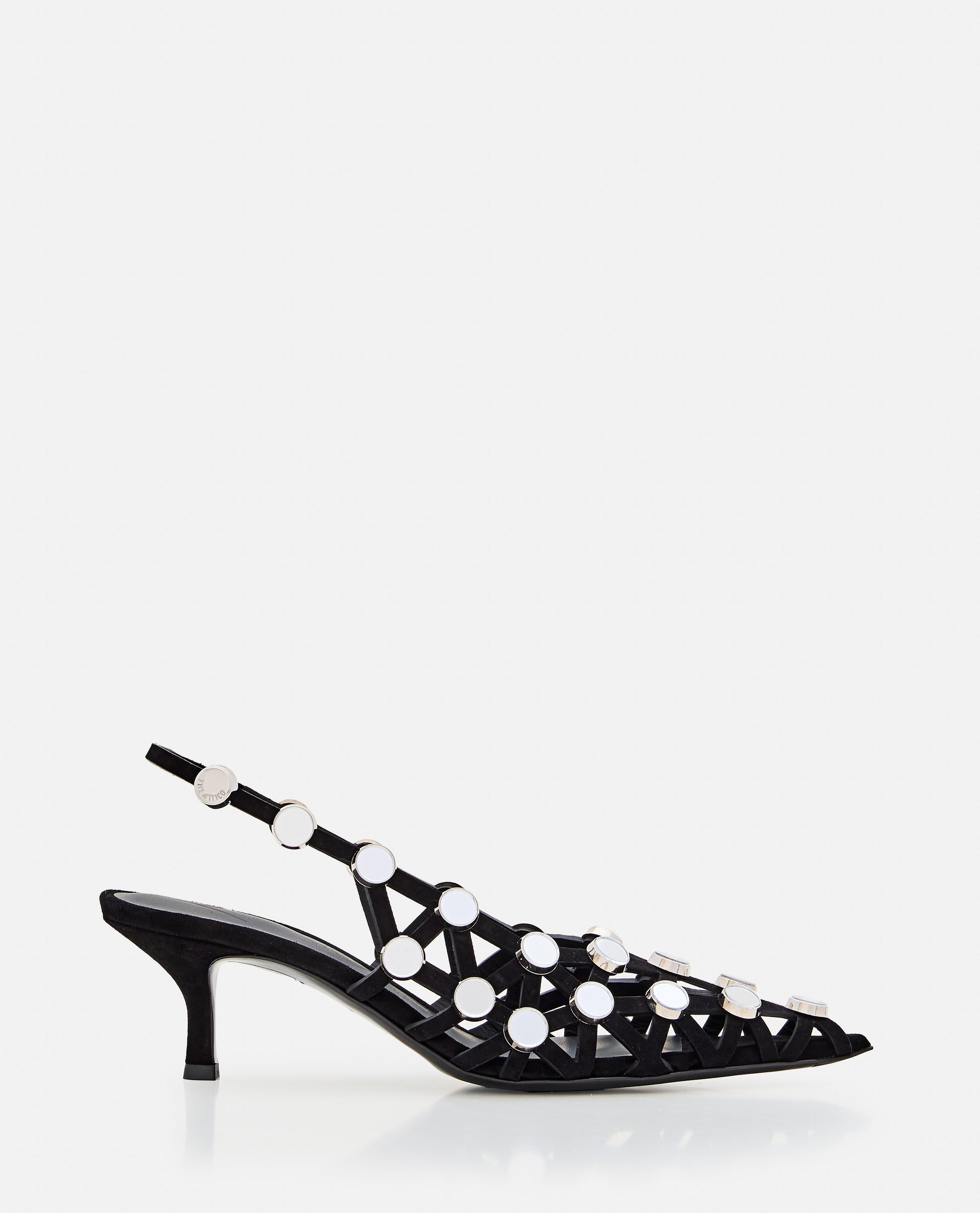 The Attico Women Grid Slingback 50 Mm THE ATTICO