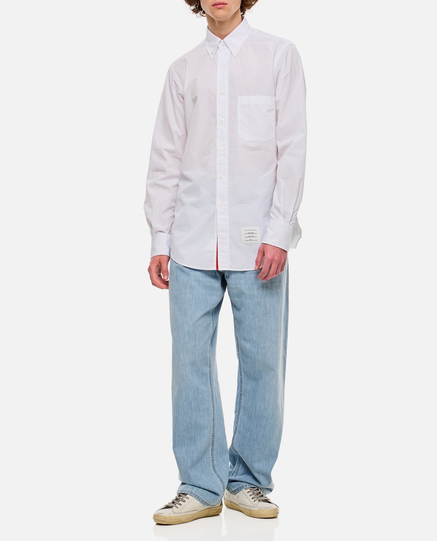 Thom Browne Men Classic Cotton Shirt THOM BROWNE