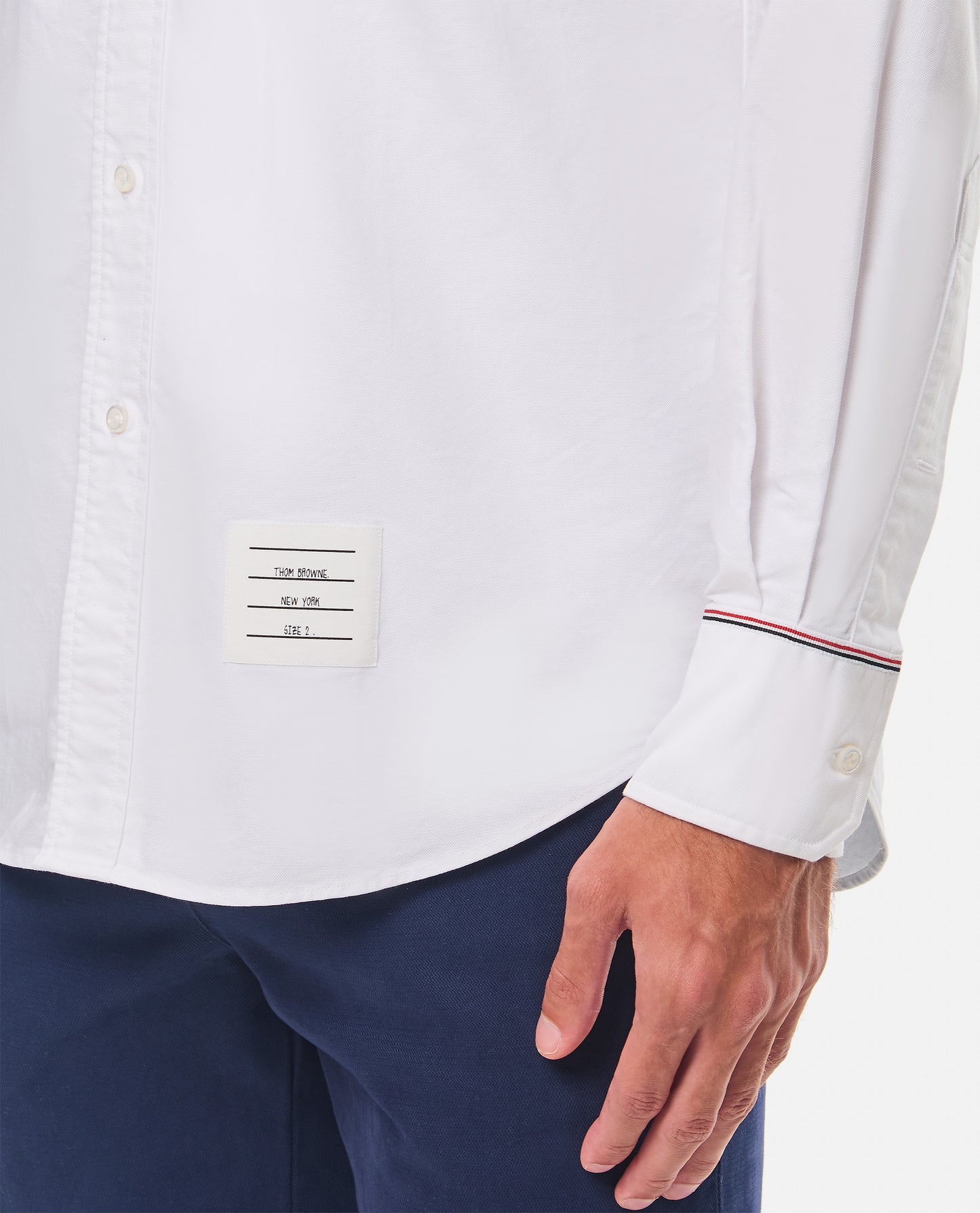 Thom Browne Men Cotton Shirt THOM BROWNE