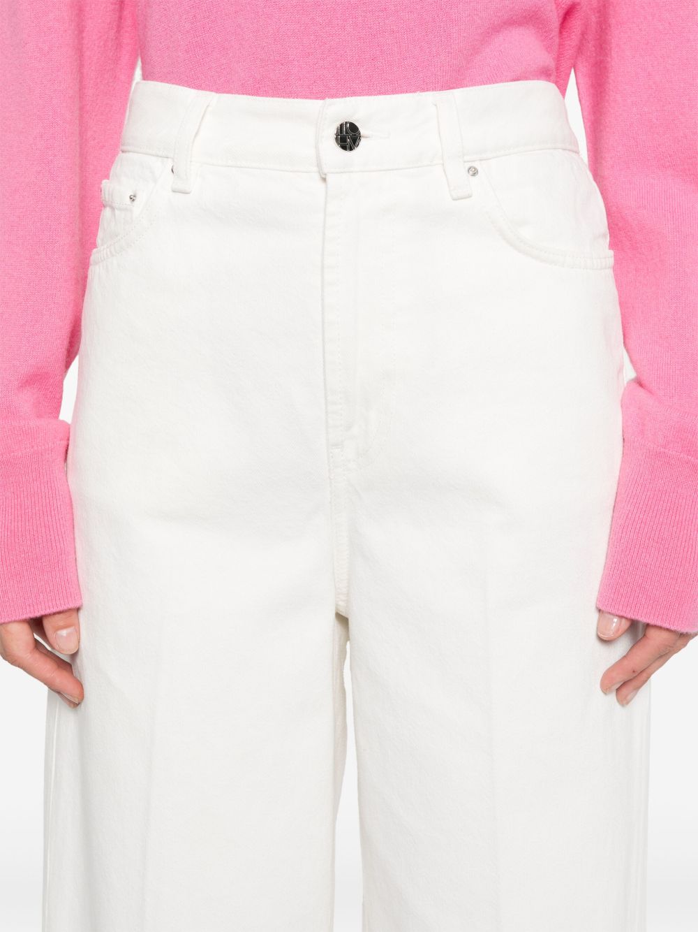 Toteme Women Wide Leg Denim Jeans