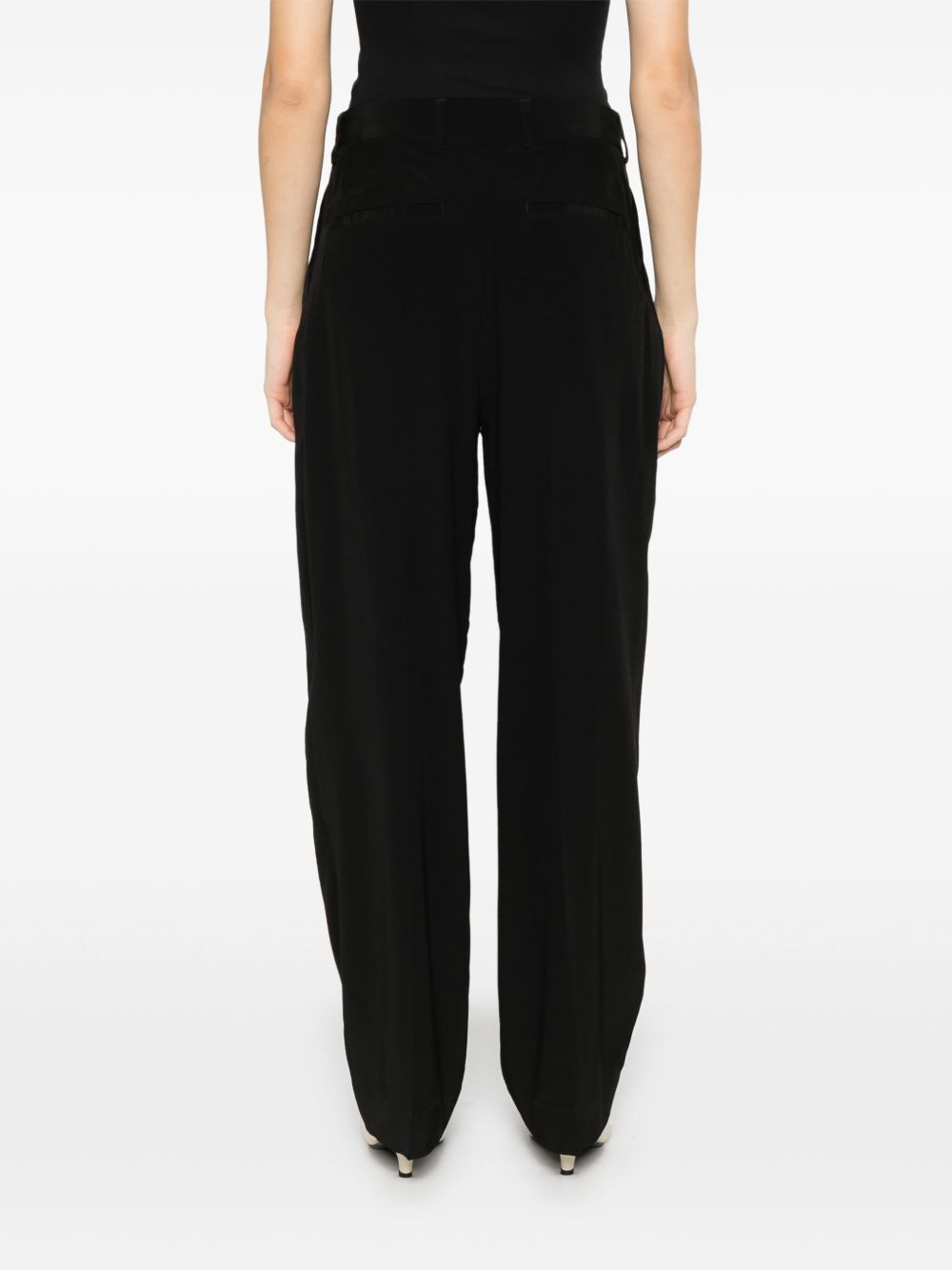Toteme Women Pleat Detail Straight Leg Trousers