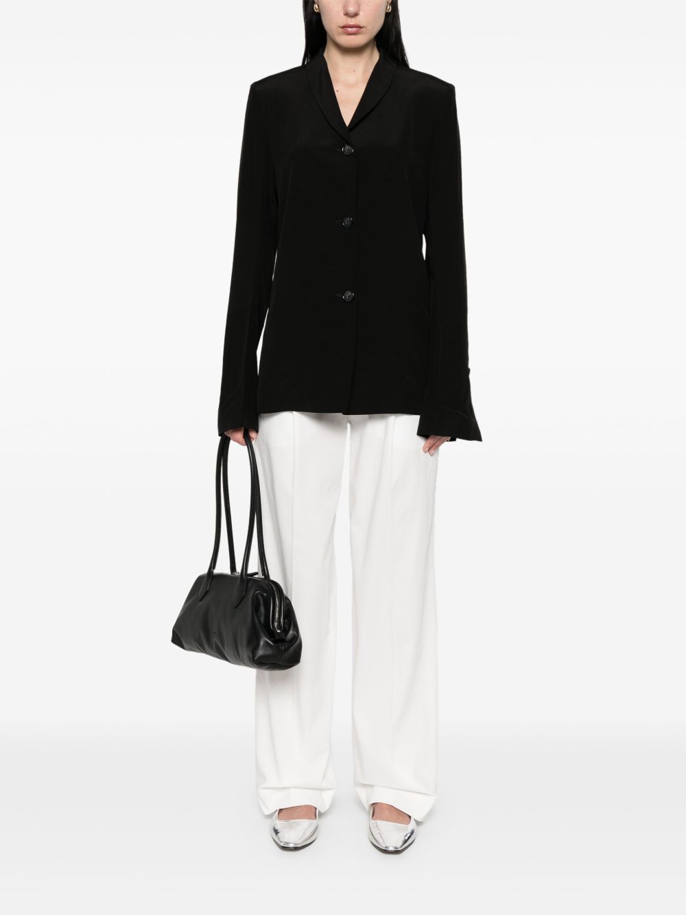 Toteme Women Single-Breasted Blazer Jacket TOTEME