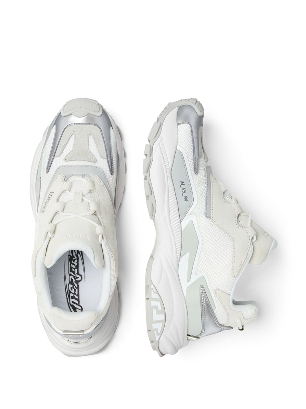 Versace Men Mercury M_Vs_04 Leather Sneakers