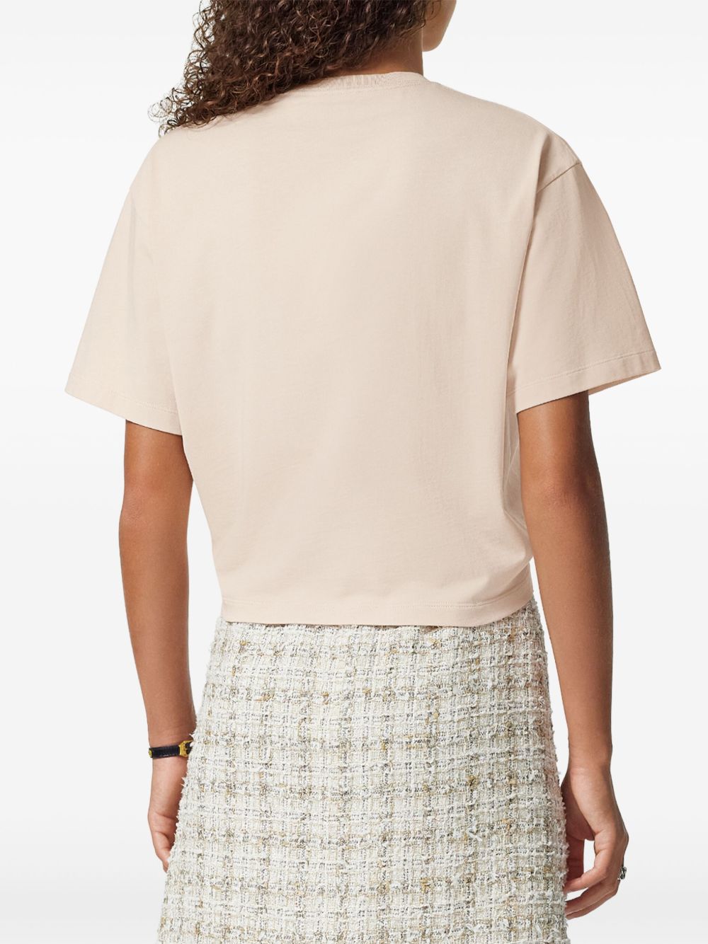 Versace Women Logo Cotton T-Shirt VERSACE