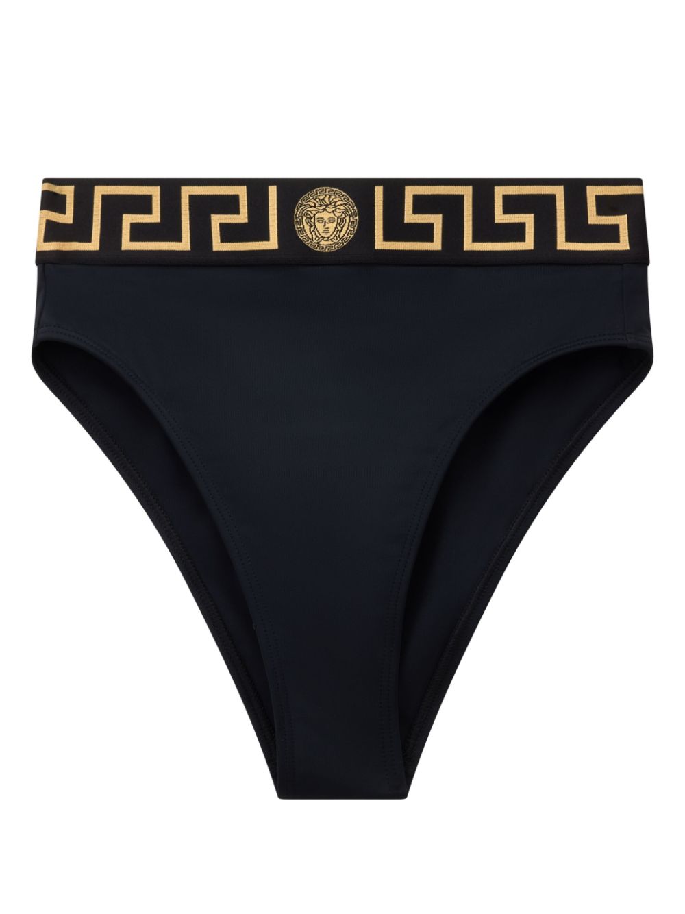 Versace Women Greca High Waist Bikini Bottom VERSACE