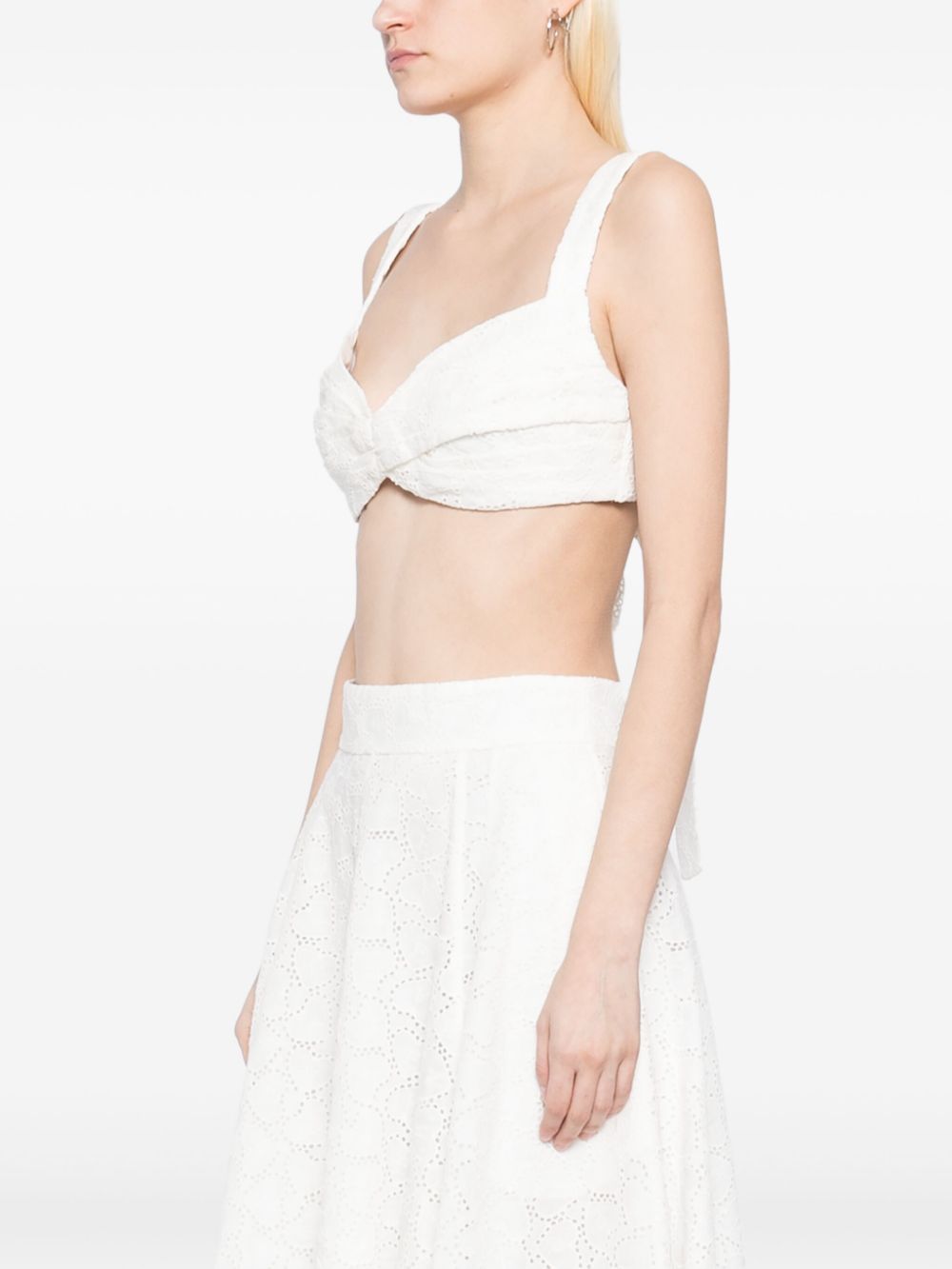 Zimmermann Women Crush Cotton Bralette ZIMMERMANN