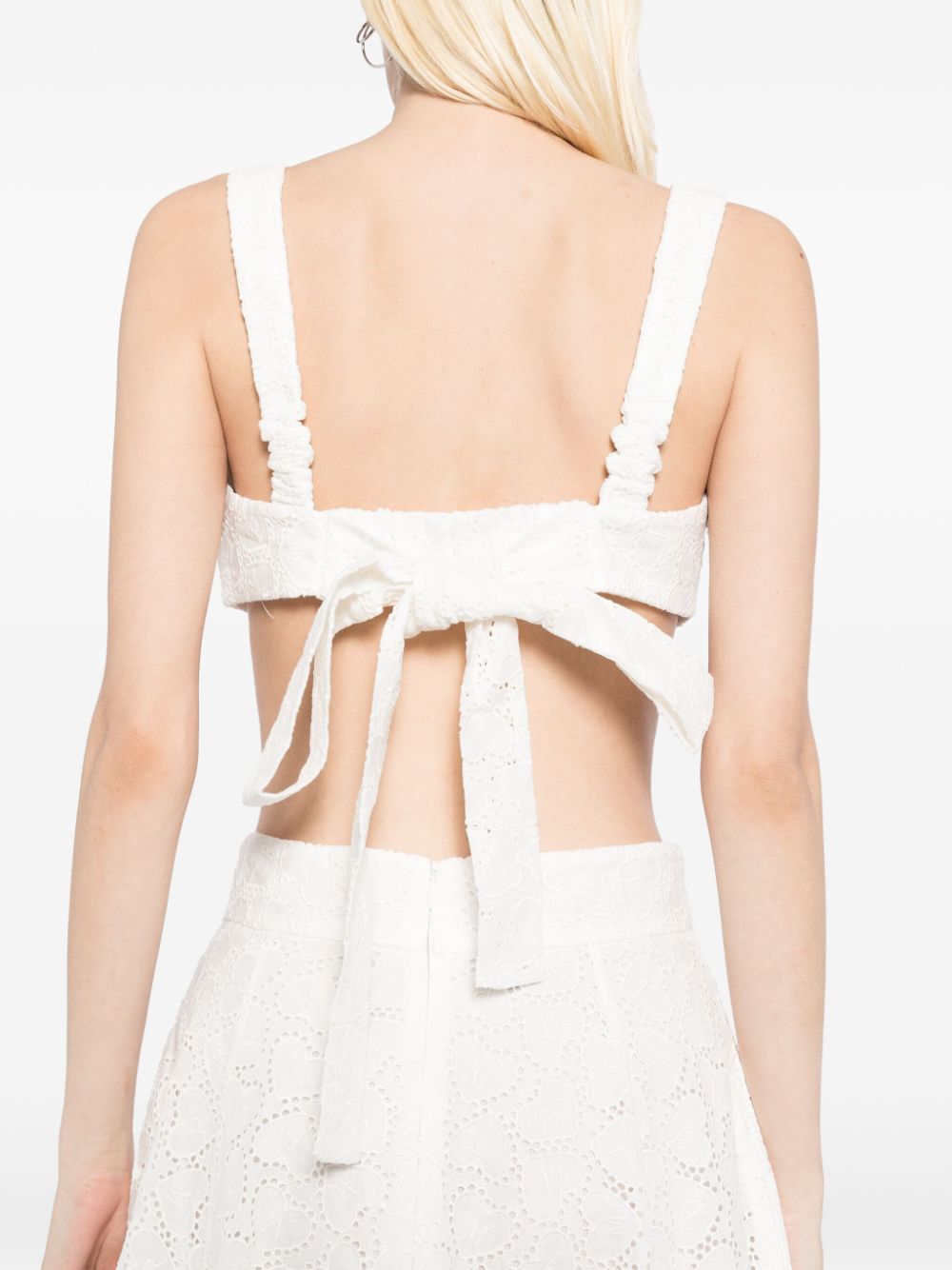 Zimmermann Women Crush Cotton Bralette ZIMMERMANN