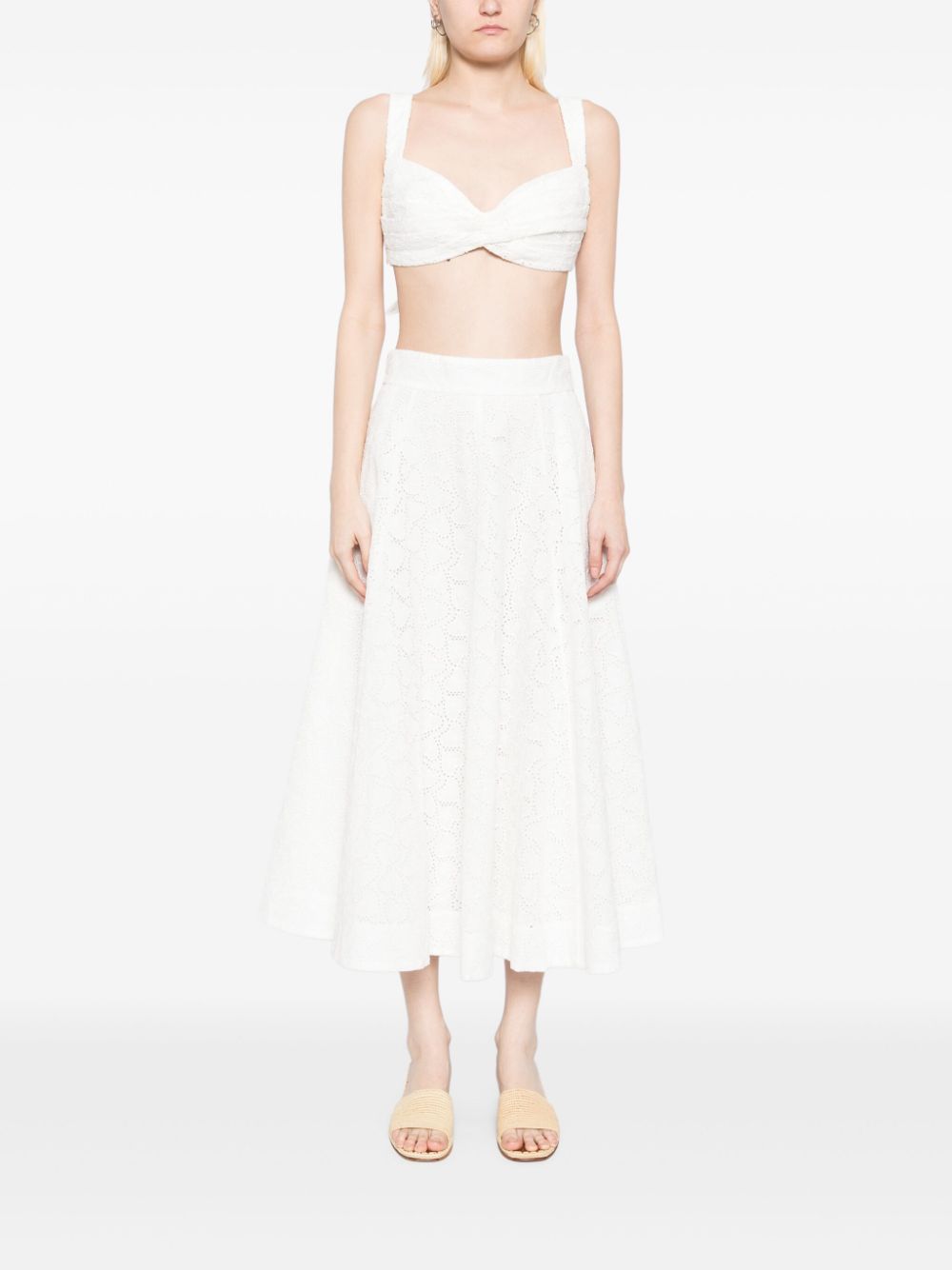 Zimmermann Women Crush Cotton Bralette ZIMMERMANN