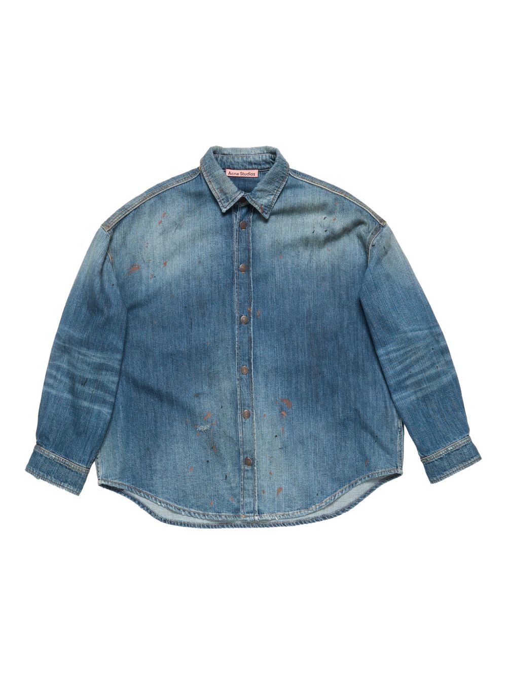 Acne Studios Men Denim Cotton Shirt ACNE STUDIOS