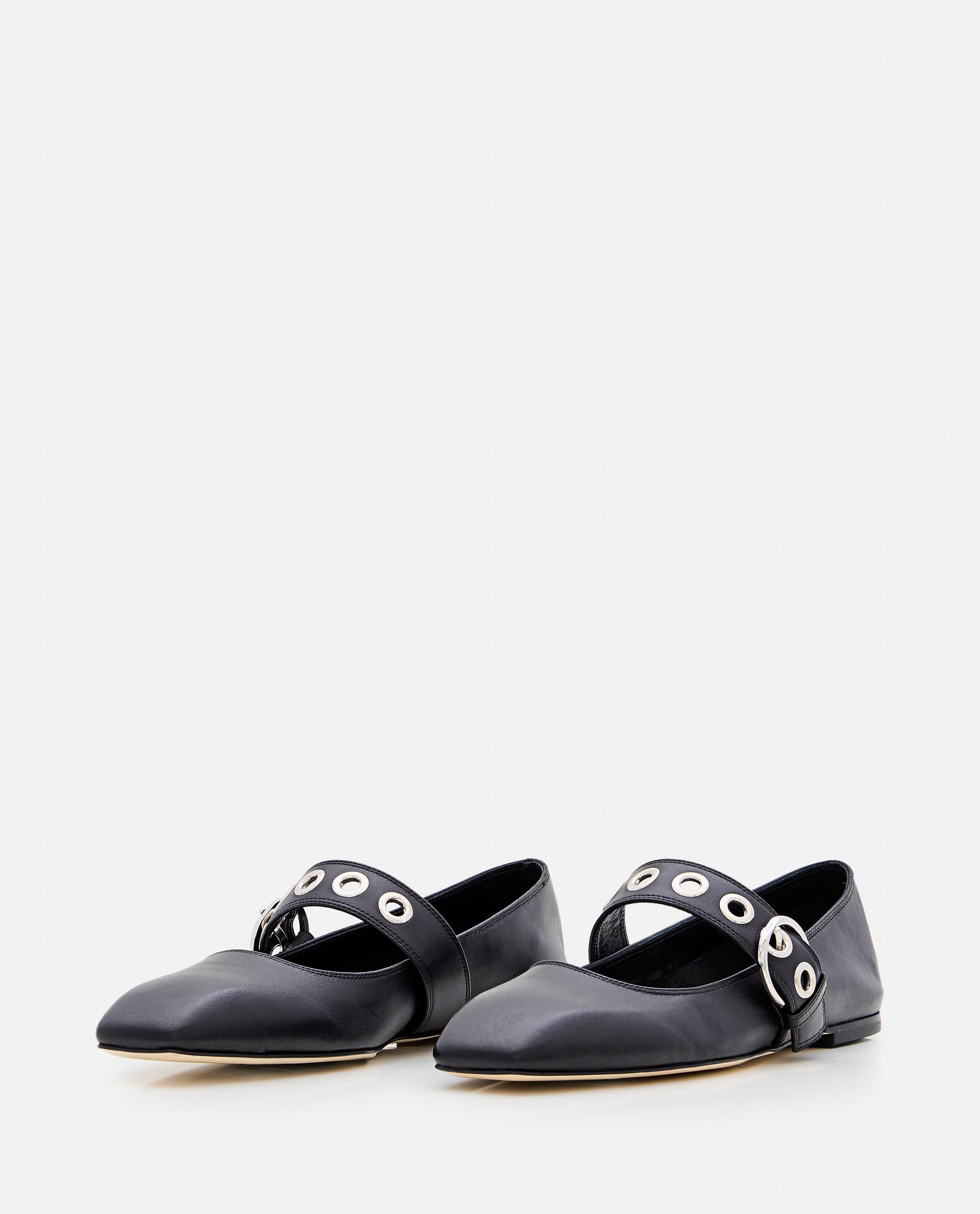 Aeyde Women Uma Eyelet Nappa Leather Black AEYDE