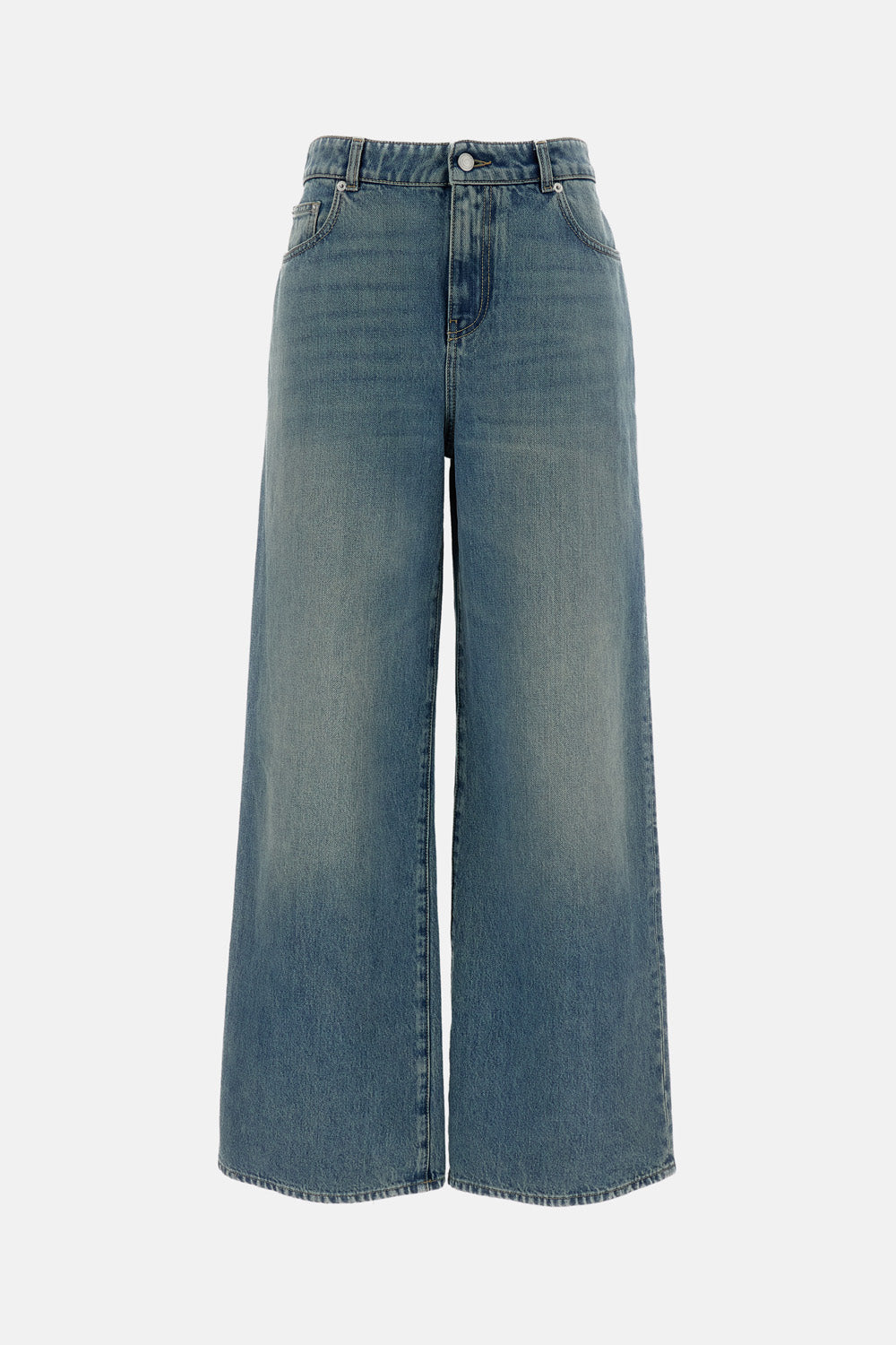 Alexander Mcqueen Women Denim Trousers ALEXANDER MCQUEEN