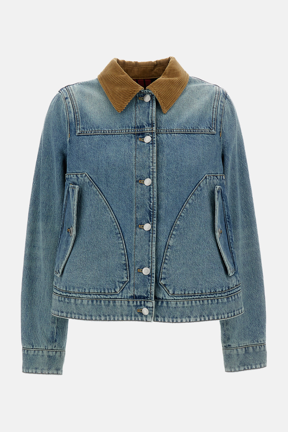 Alexander Mcqueen Women Denim Jacket ALEXANDER MCQUEEN