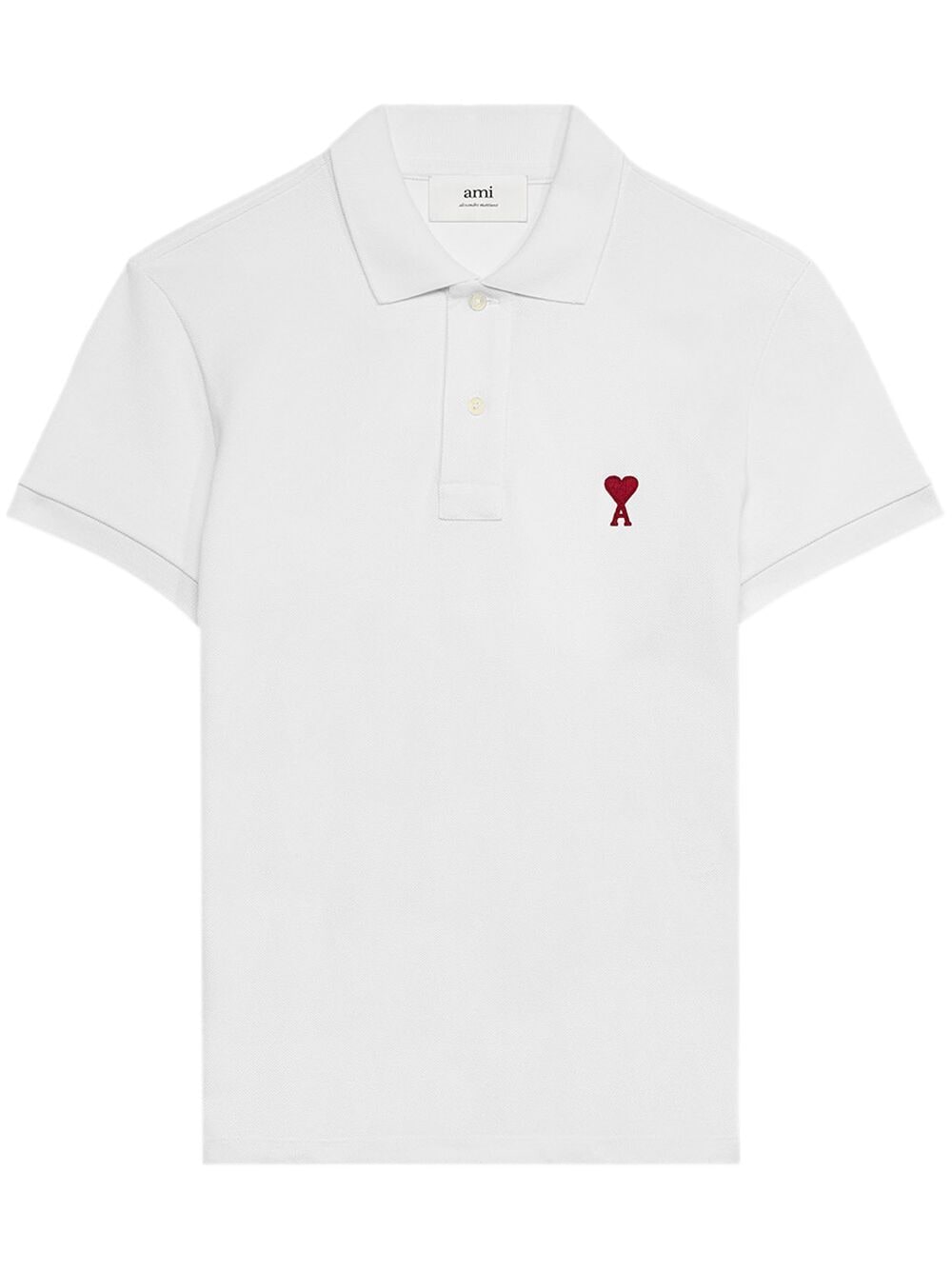 Ami Paris Men Ami De Coeur Cotton Polo Shirt AMI PARIS