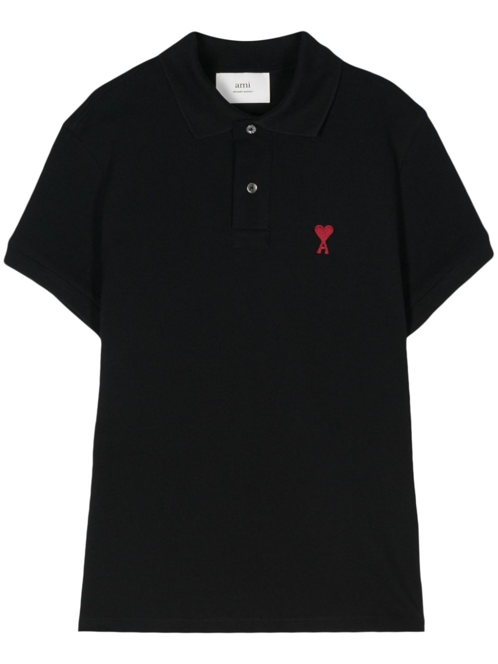 Ami Paris Women Ami De Coeur Cotton Polo Shirt AMI PARIS