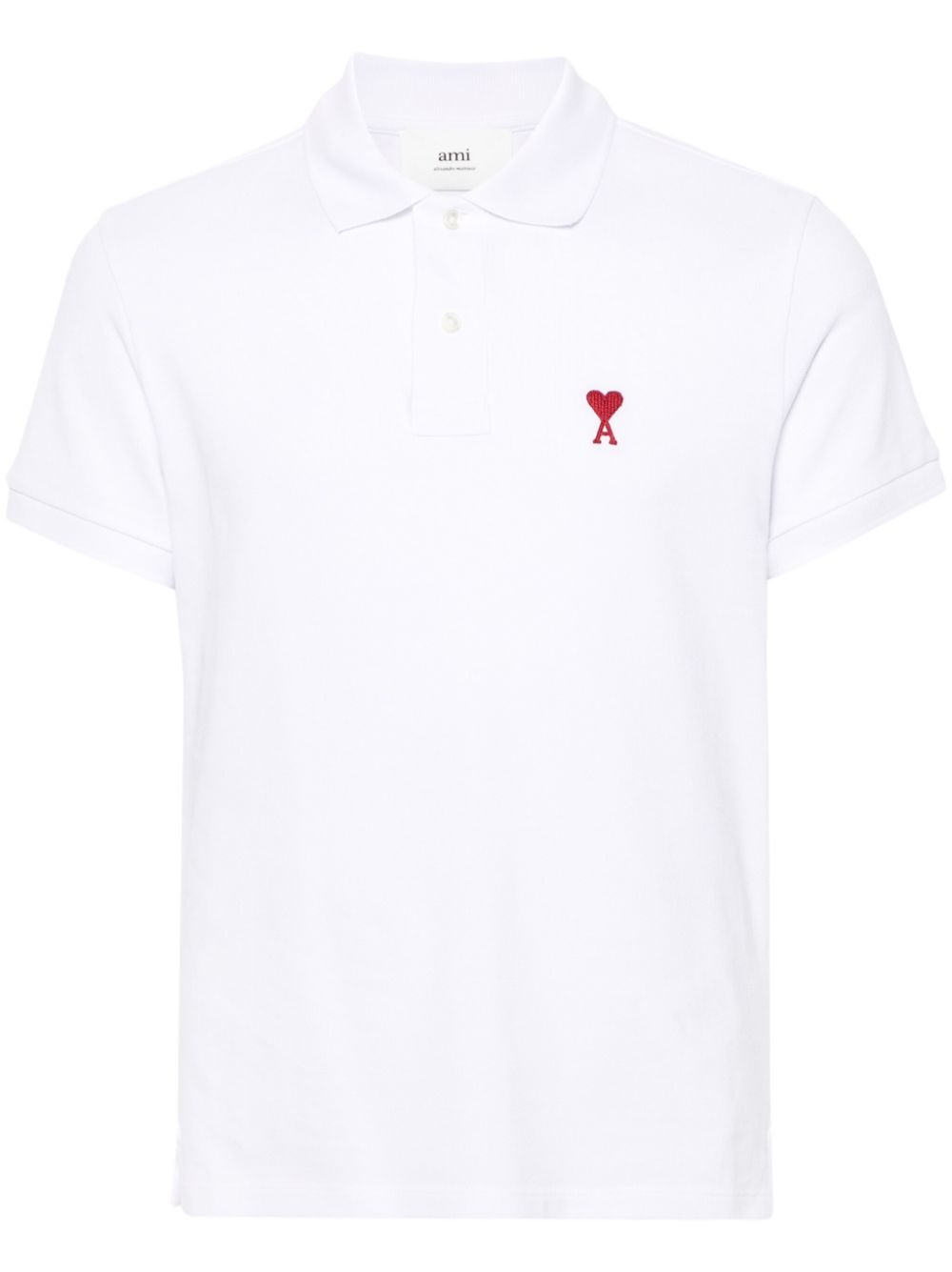 Ami Paris Women Ami De Coeur Cotton Polo Shirt AMI PARIS