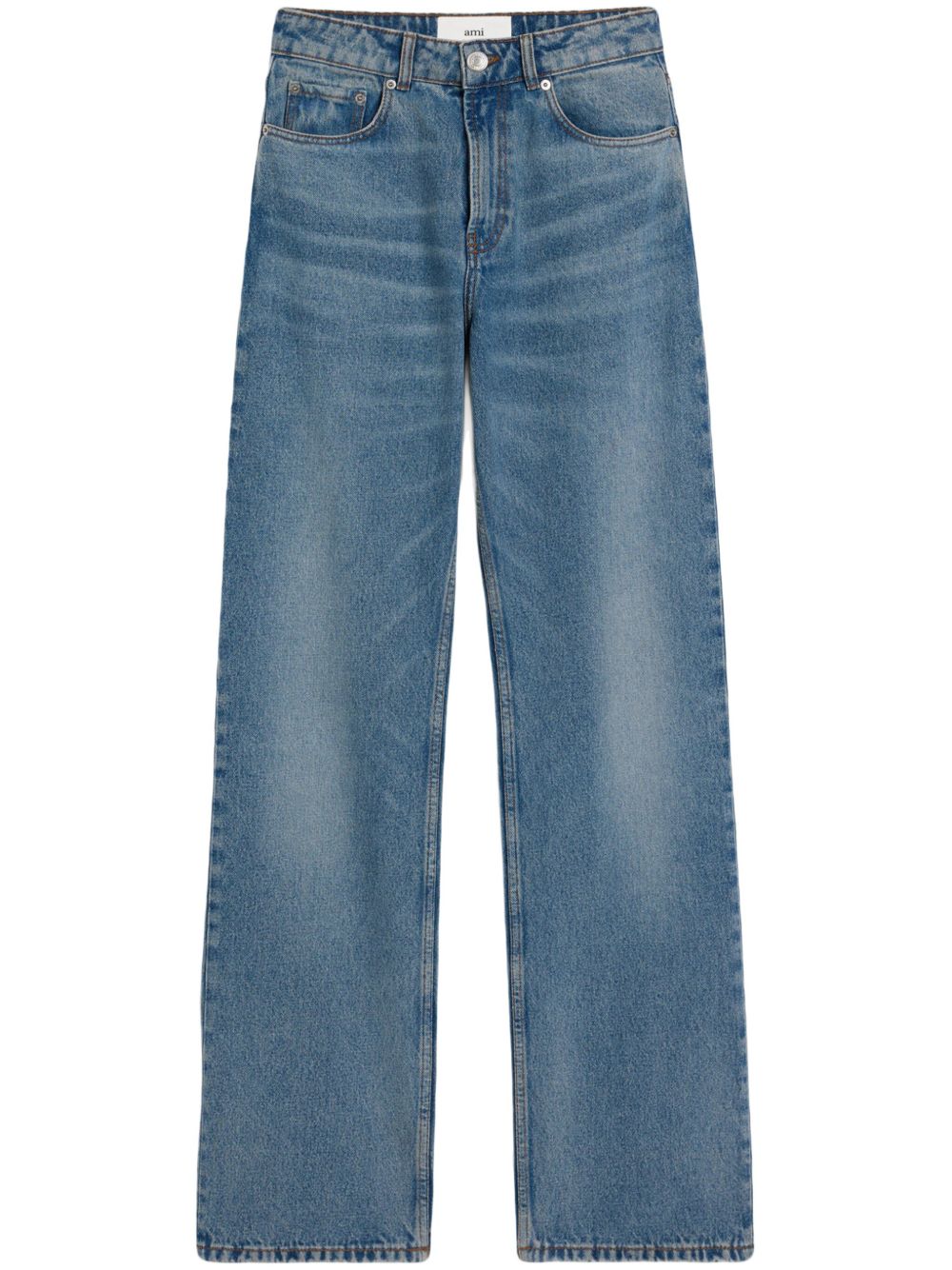 Ami Paris Women Large Fit Denim Jeans AMI PARIS