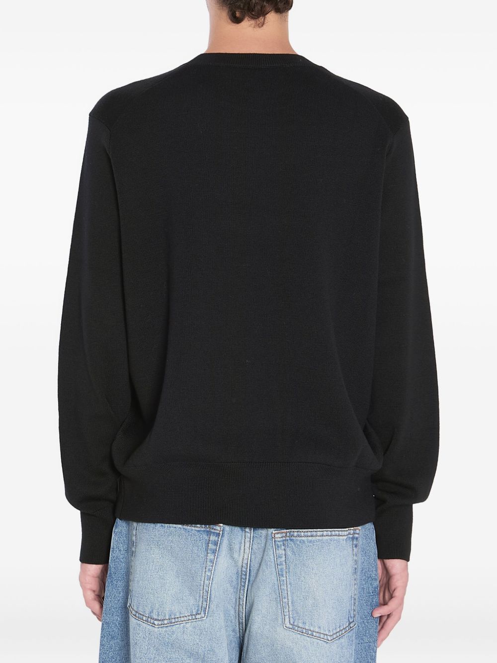 Ami Paris Men Ami De Coeur Wool Sweater AMI PARIS