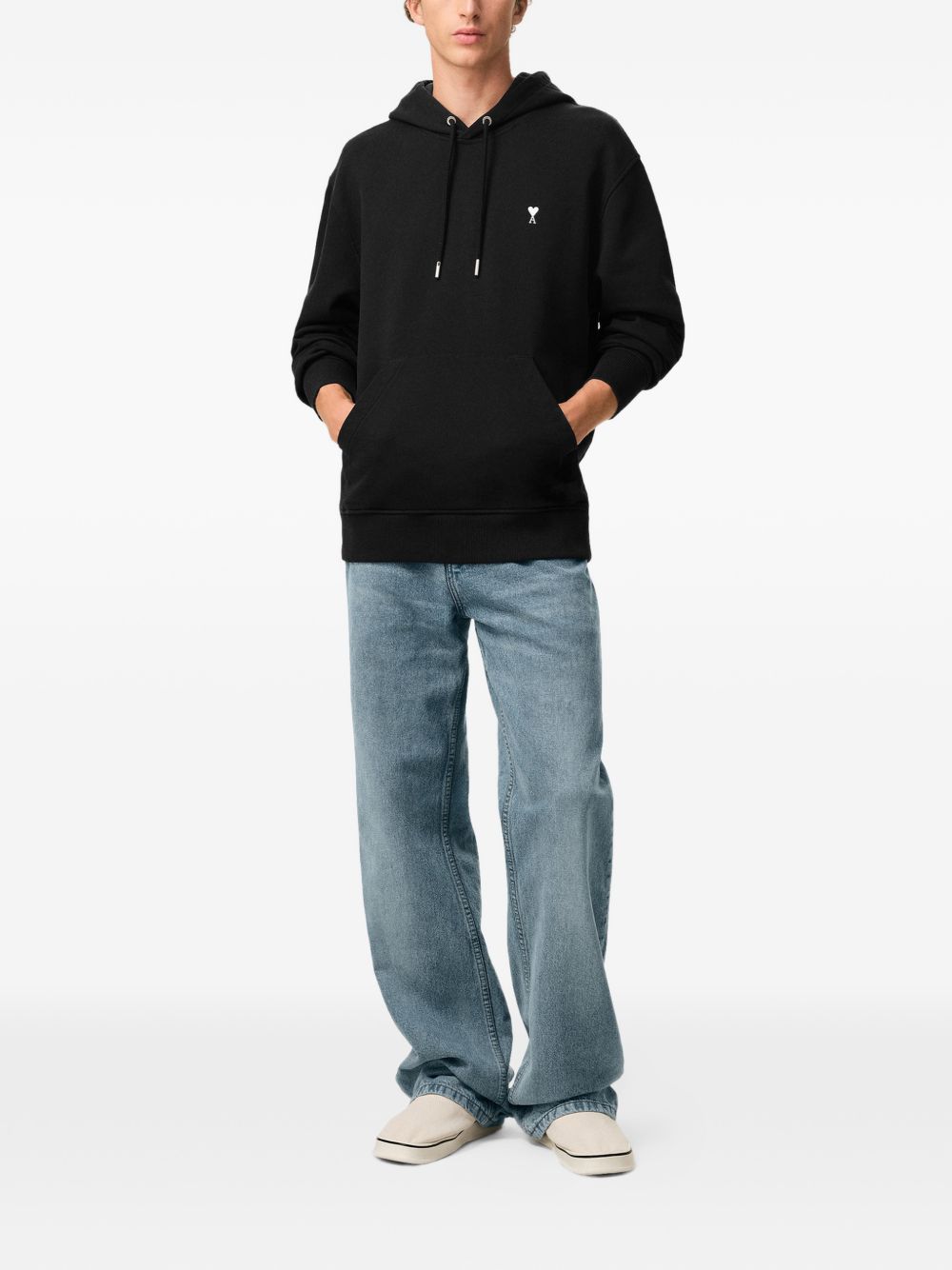 Ami Paris Men Ami De Coeur Cotton Hoodie AMI PARIS