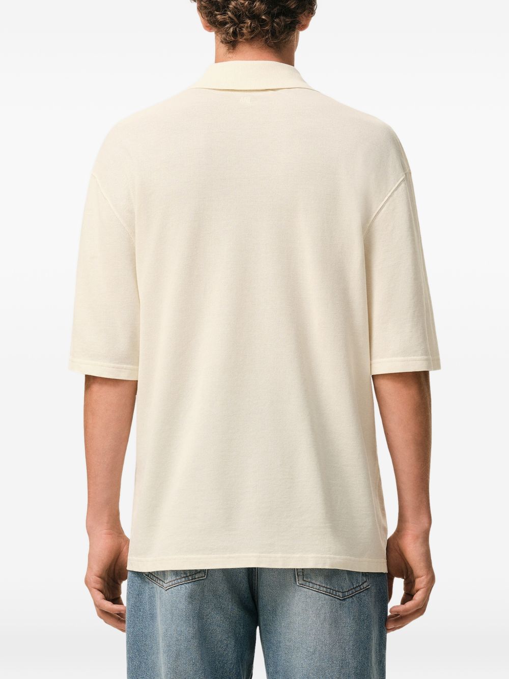 Ami Paris Men Ami De Coeur Cotton Polo Shirt AMI PARIS