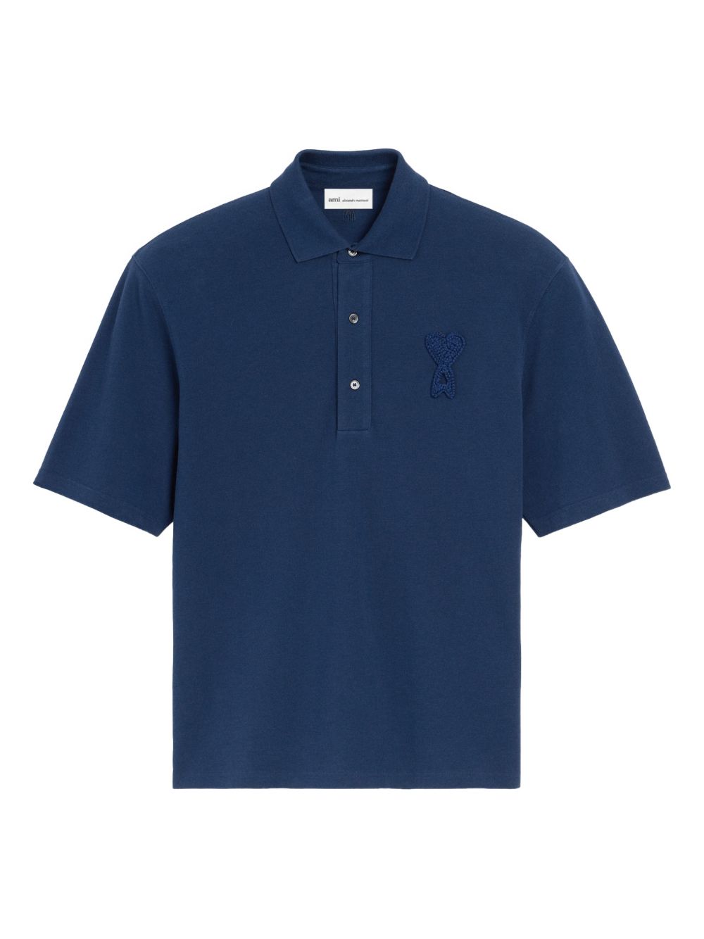Ami Paris Men Ami De Coeur Cotton Polo Shirt AMI PARIS