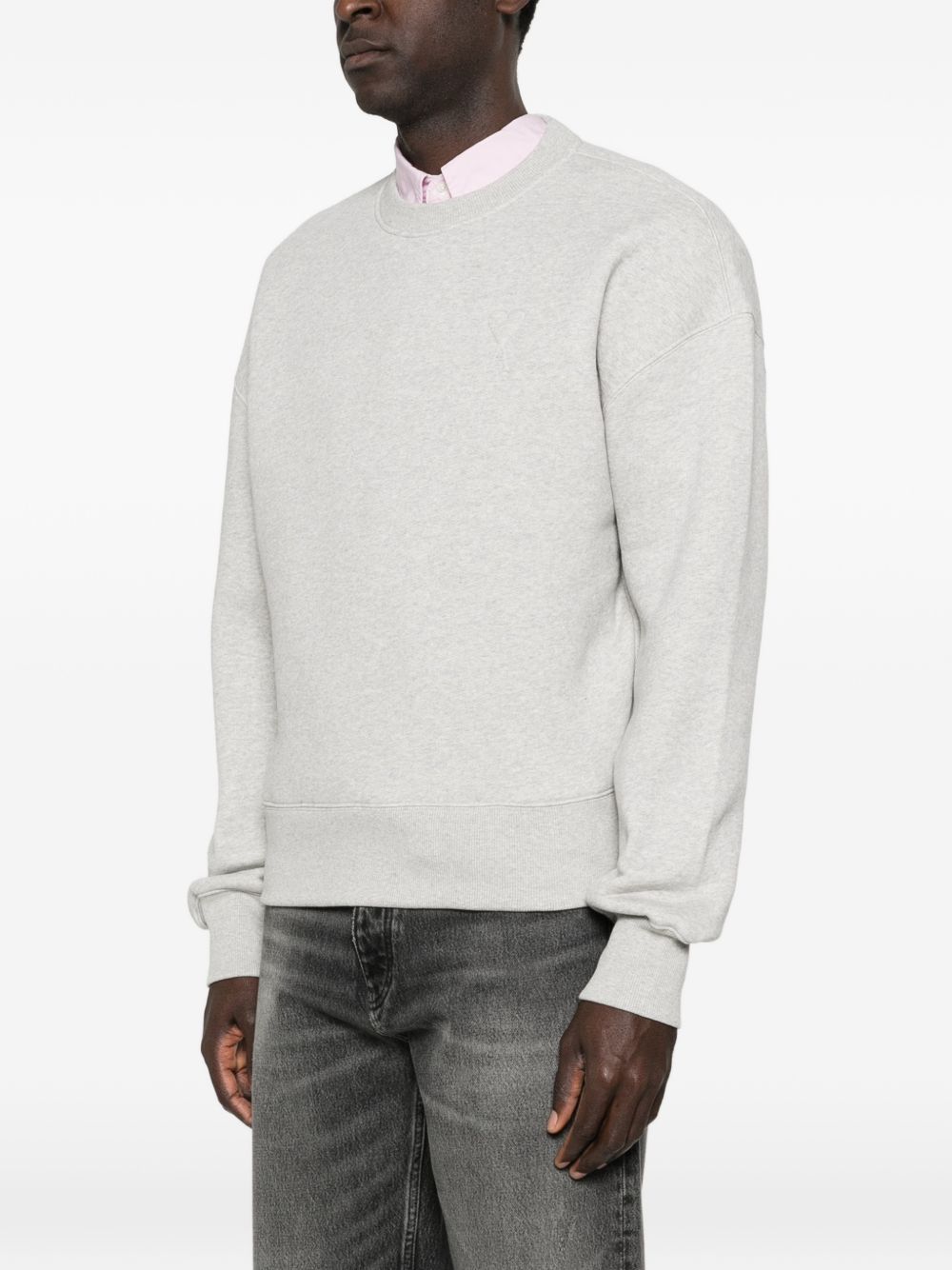 Ami Paris Men Ami De Coeur Cotton Sweatshirt AMI PARIS