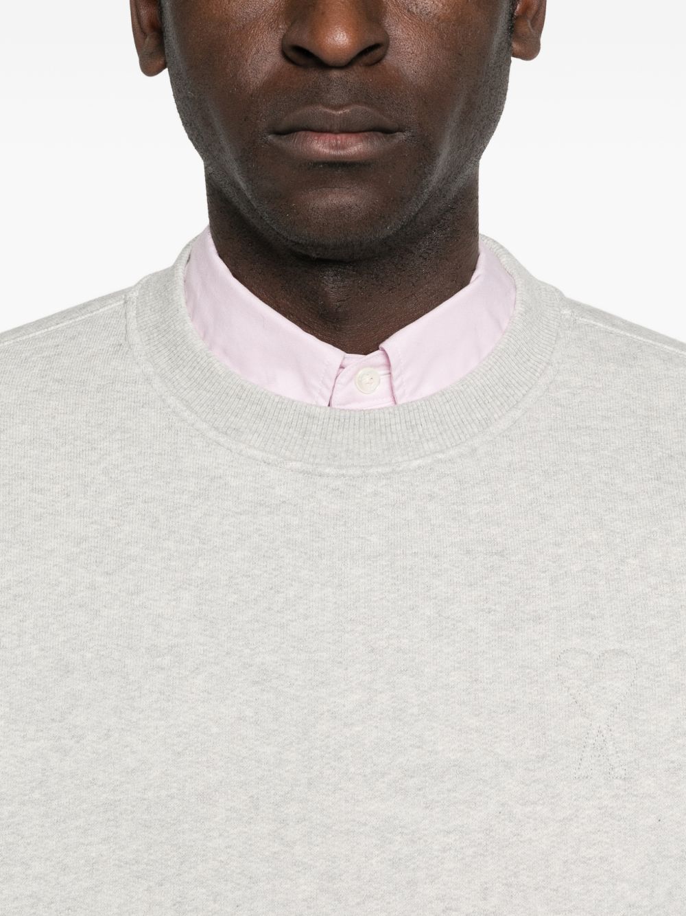 Ami Paris Men Ami De Coeur Cotton Sweatshirt AMI PARIS