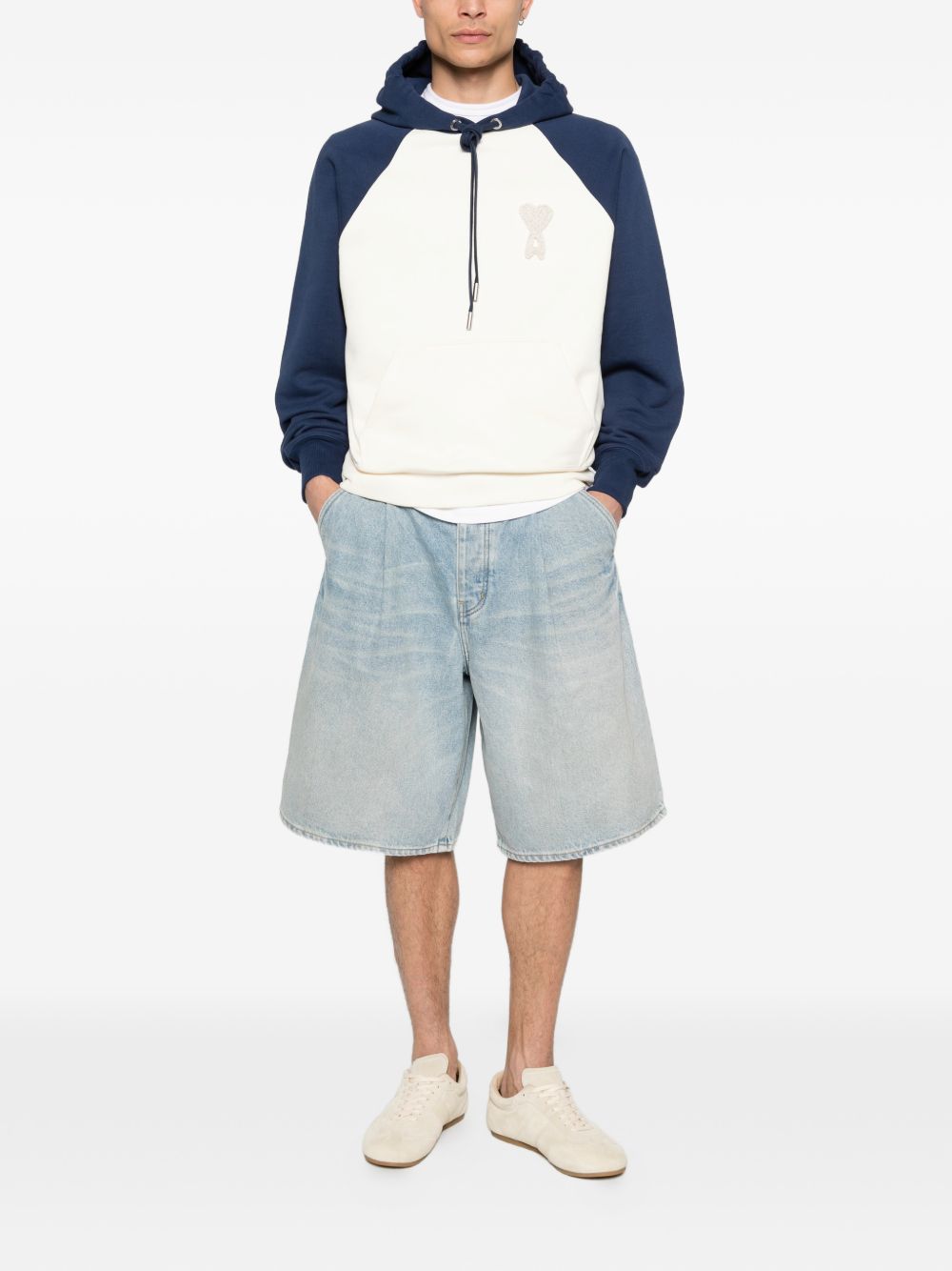 Ami Paris Men Ami De Coeur Cotton Hoodie AMI PARIS