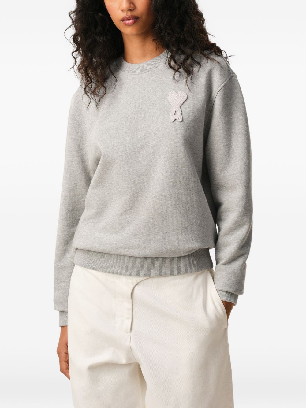 Ami Paris Men Ami De Coeur Cotton Sweatshirt AMI PARIS