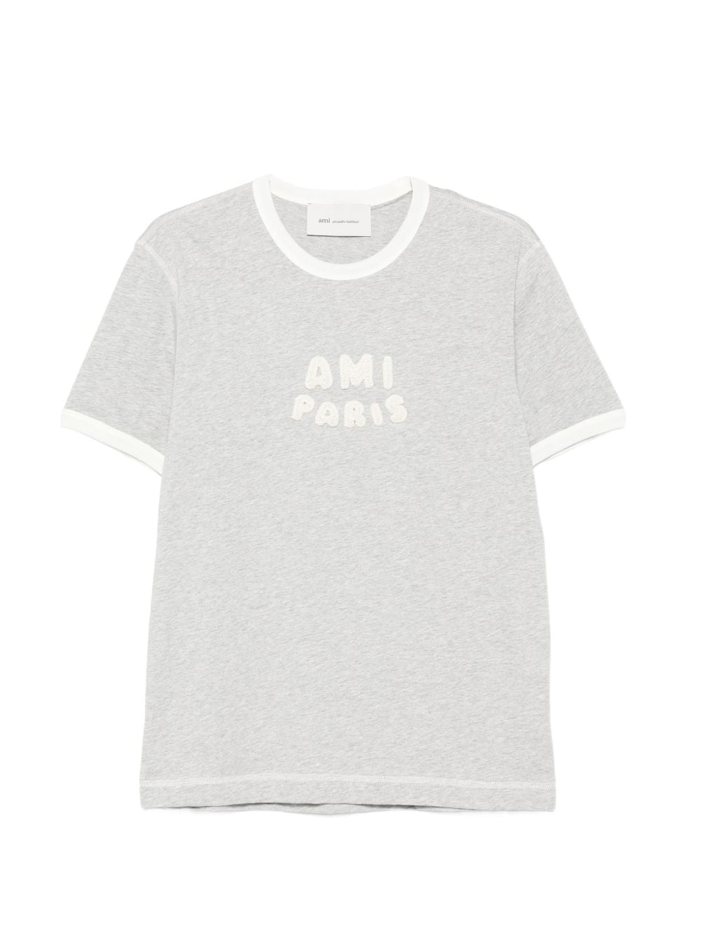 Ami Paris Women Logo Cotton T-Shirt AMI PARIS