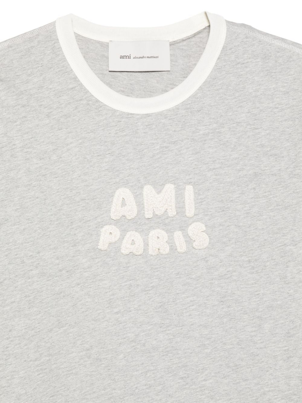 Ami Paris Women Logo Cotton T-Shirt AMI PARIS