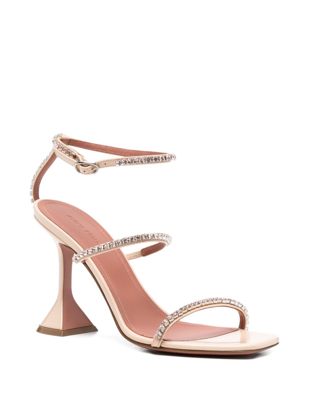 Amina Muaddi Women Gilda Heel Sandals AMINA MUADDI
