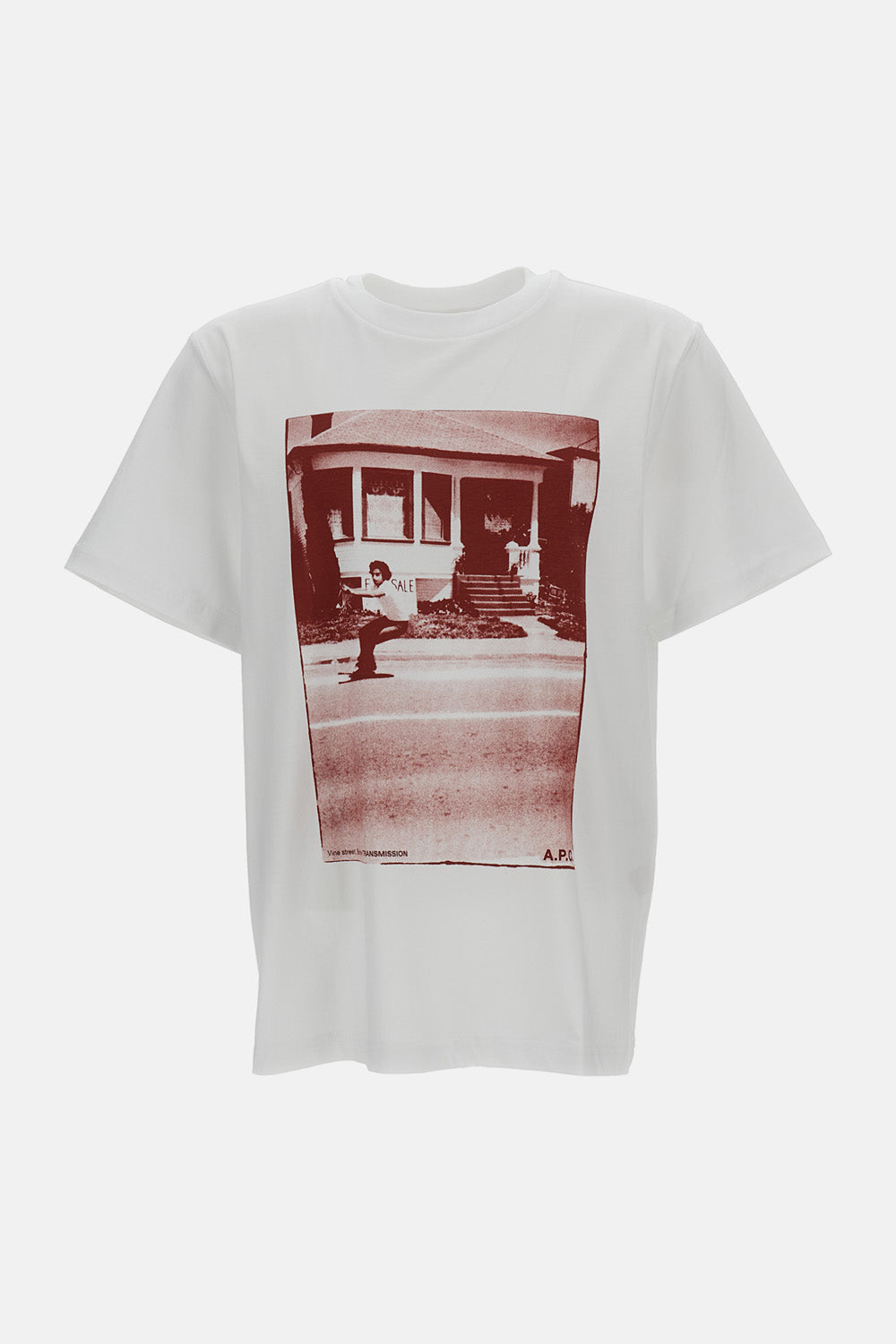A.P.C. Men Short-Sleeve T-Shirt With A Print A.P.C.