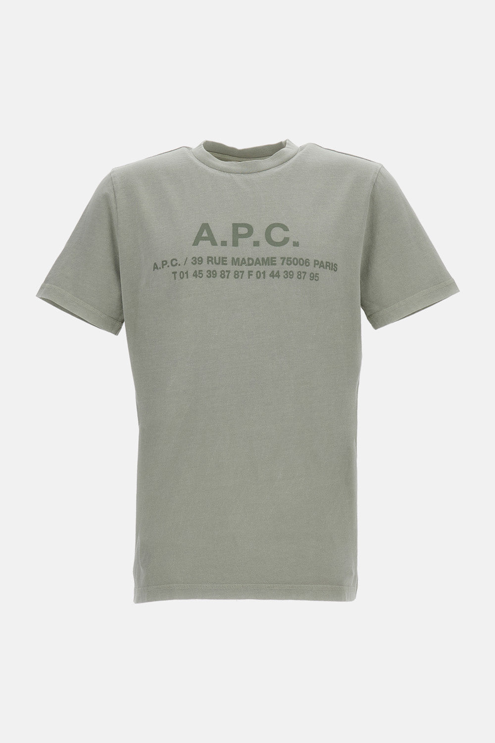 A.P.C. Men Short-Sleeve T-Shirt With Print A.P.C.