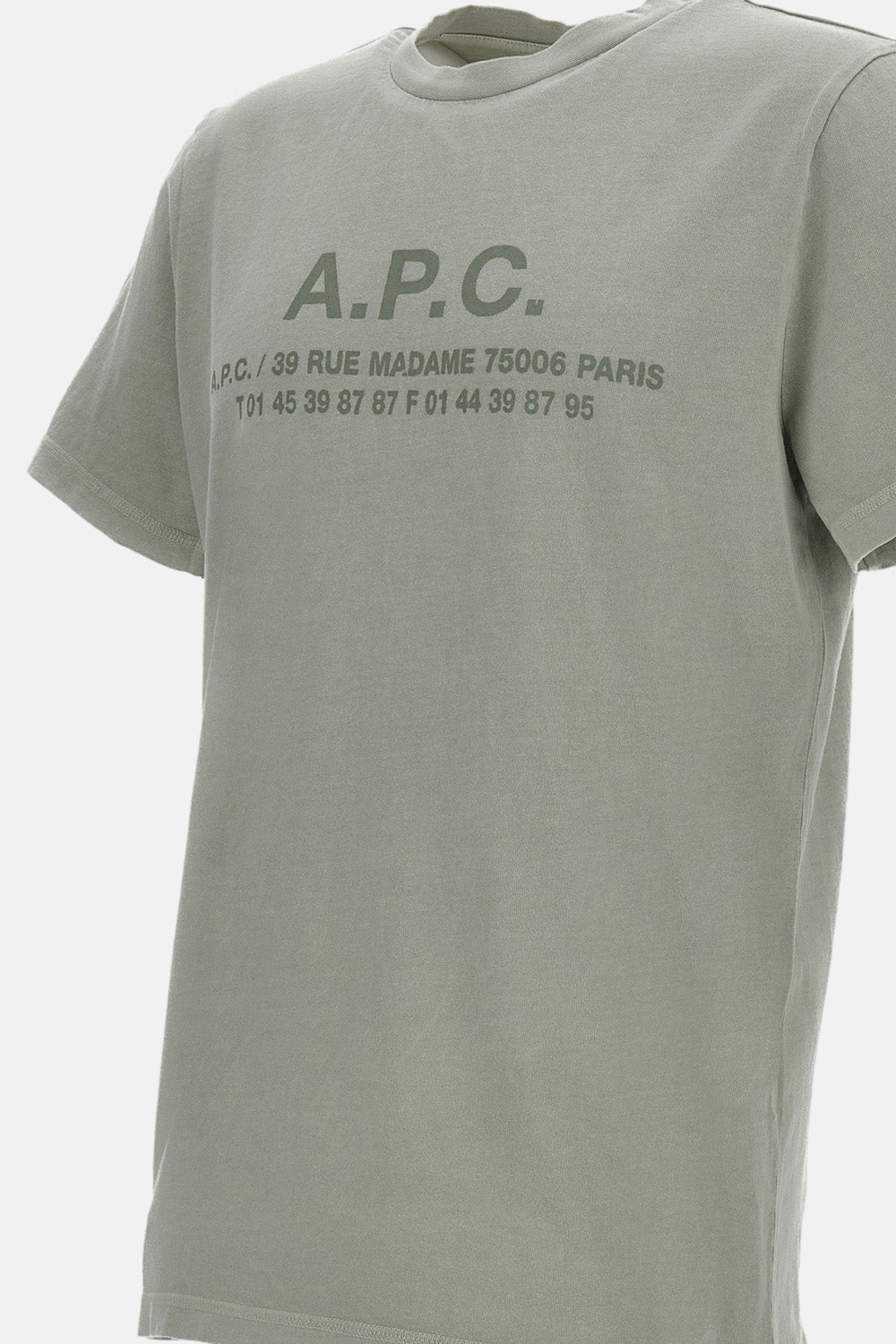 A.P.C. Men Short-Sleeve T-Shirt With Print A.P.C.
