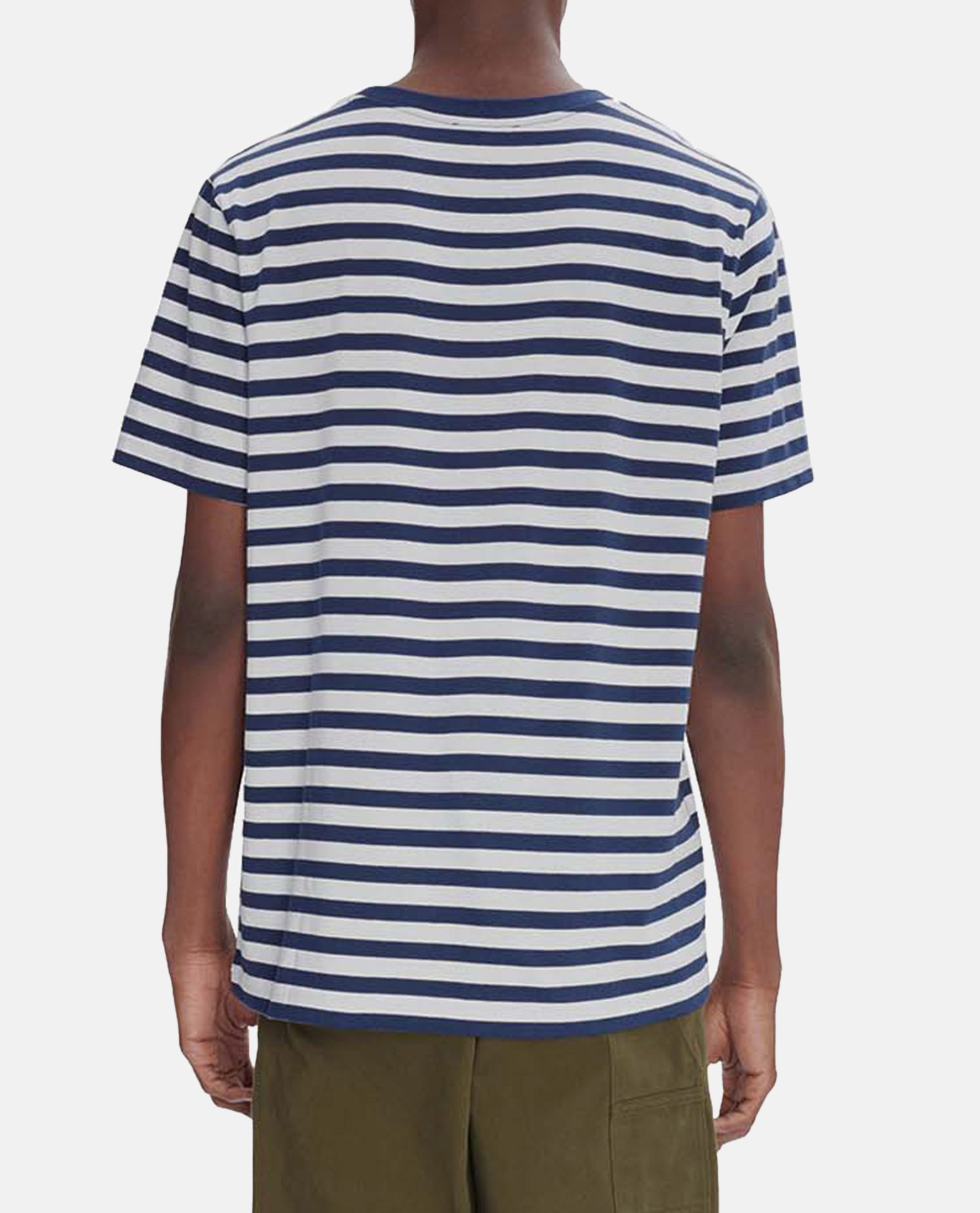 A.P.C. Men T-Shirt Standard Apc Brode Raye A.P.C.