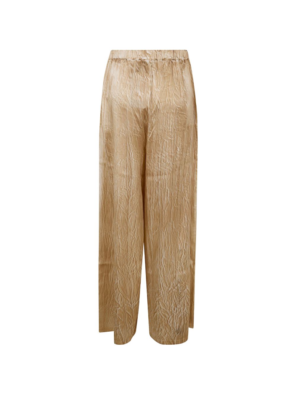 Avant Toi Women Silk Flared Leg Trousers