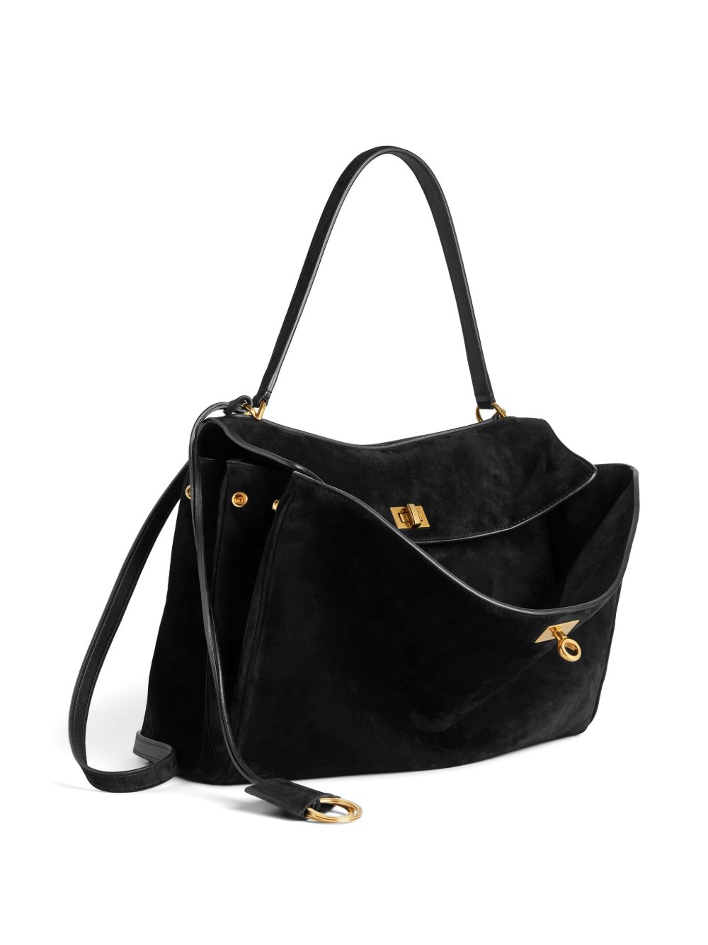 Balenciaga Women Rodeo Medium Leather Handbag BALENCIAGA
