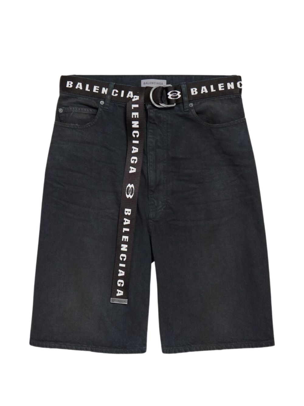 Balenciaga Men Denim Cotton Shorts BALENCIAGA