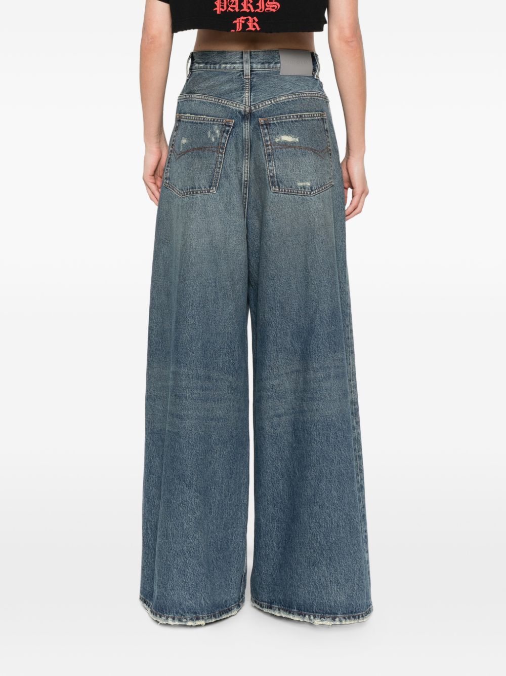 Balenciaga Women Flared Denim Jeans BALENCIAGA