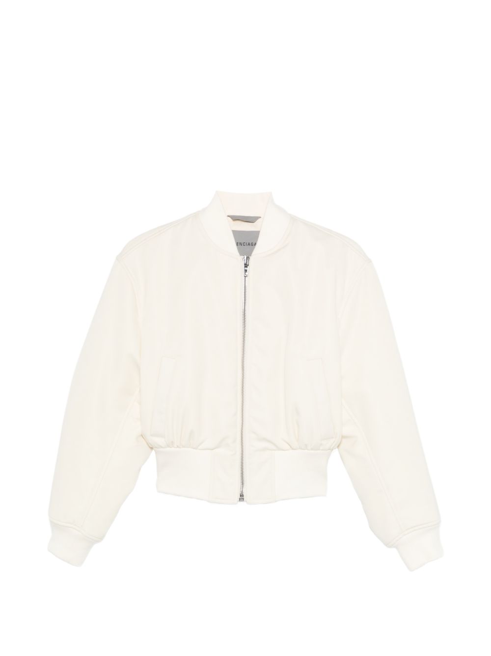 Balenciaga Women Cropped Bomber Jacket