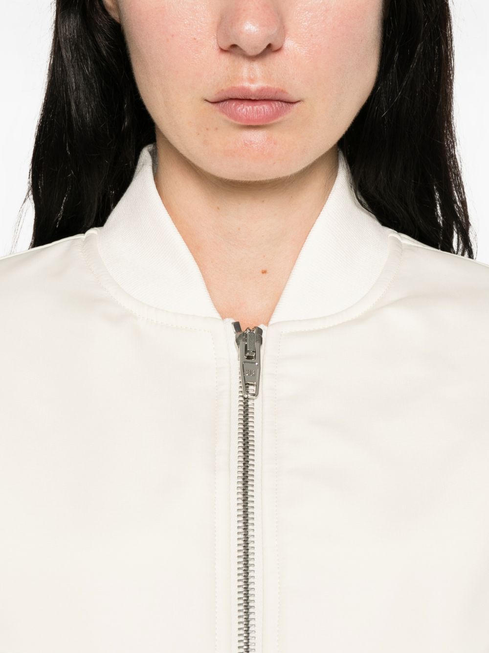 Balenciaga Women Cropped Bomber Jacket