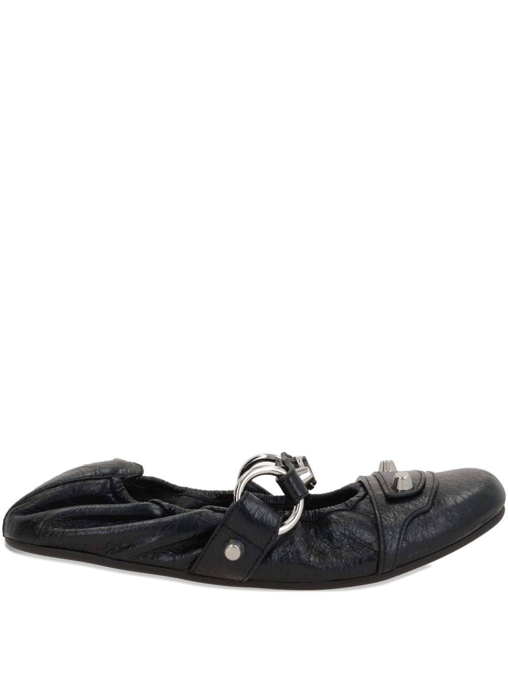Balenciaga Women City Leather Ballets BALENCIAGA
