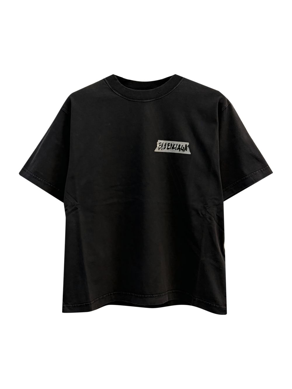 Balenciaga Women Masking Tape T-Shirt