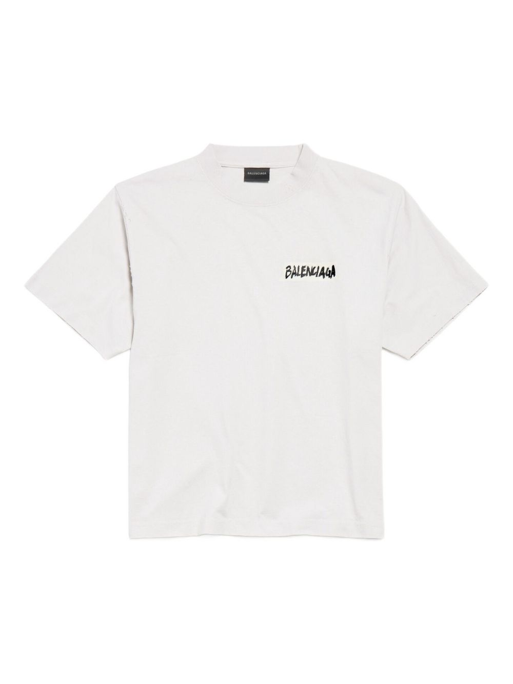Balenciaga Women Masking Tape T-Shirt BALENCIAGA
