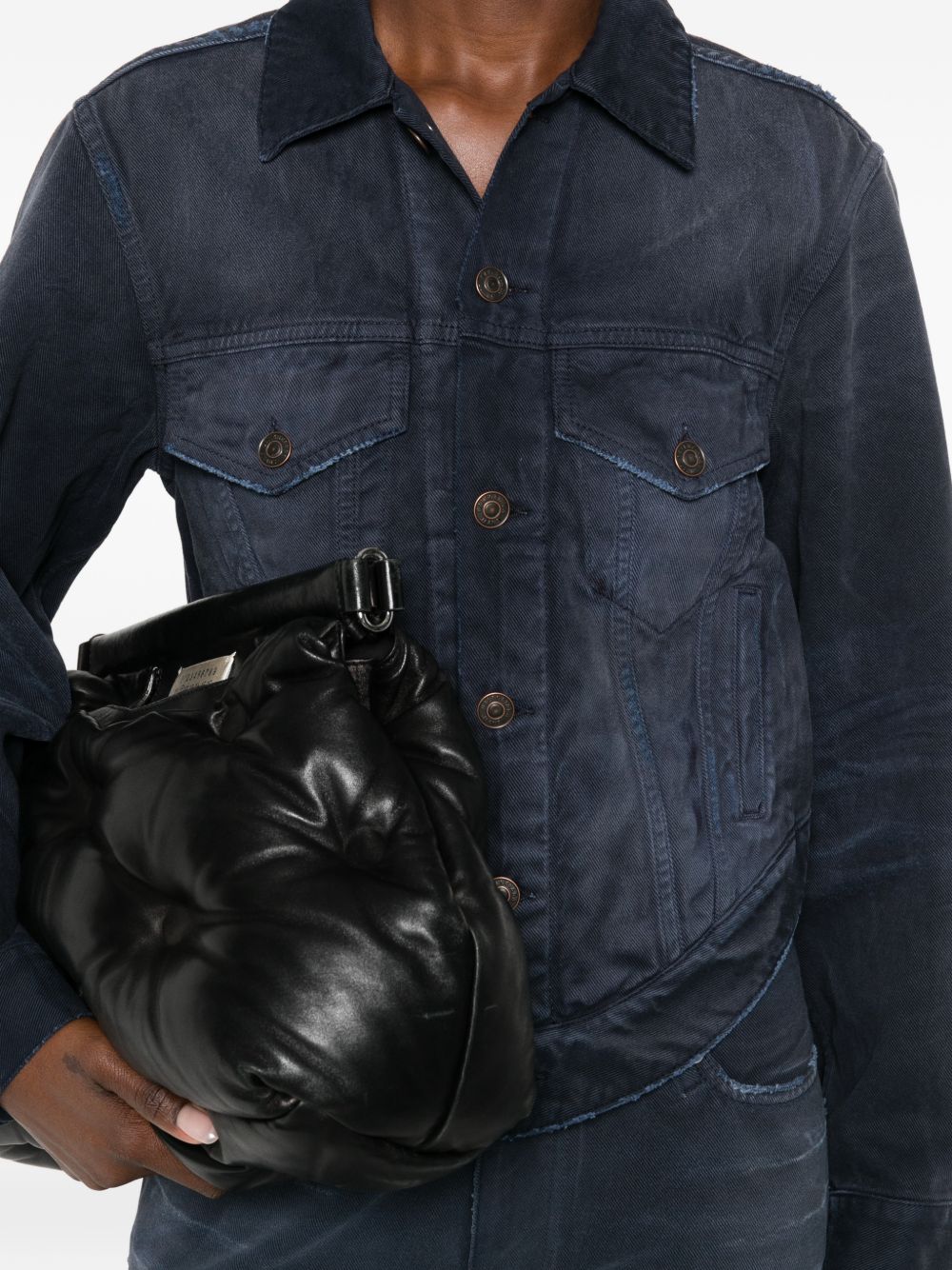 Balenciaga Women Denim Cotton Jacket BALENCIAGA