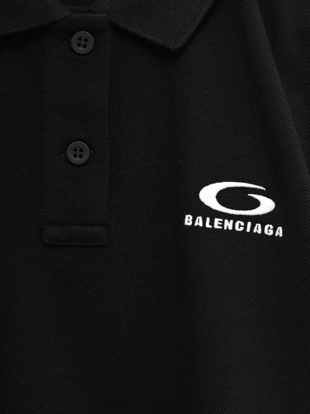 Balenciaga Women Cotton Polo Shirt BALENCIAGA