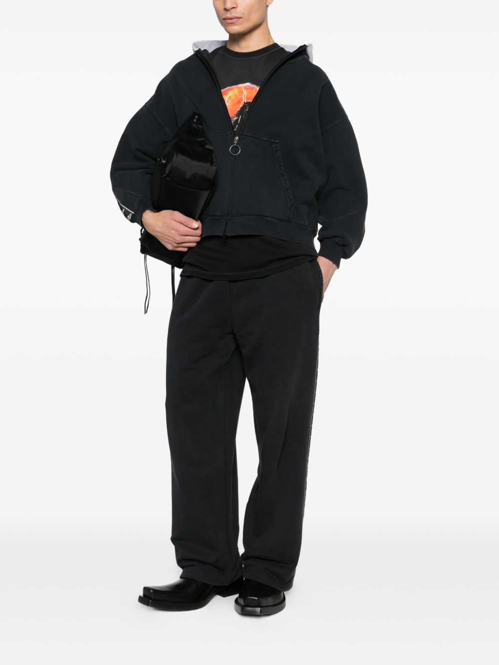 Balenciaga Men Cotton Hoodie BALENCIAGA